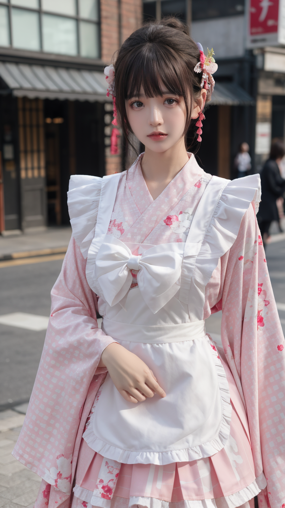 05372-582602059-best quality,HDR,UHD,8K,Vivid Colors,solo,photo_,(1girl_1.3),(standing_1.3),(looking at viewer_1.4),Elegant,detailed gorgeous fa.png